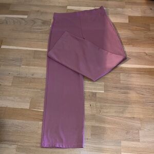 ✅H&M light  pink stretch wide leg pants 🩷